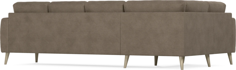 Eden - Hörnsoffa, 1+3-sits - Brun