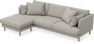 Harper - 4-sits med schäslong vänster - Beige