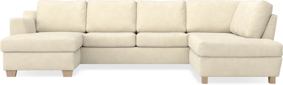 Friday - 3-sits soffa med schäslong vänster och divan höger - Beige