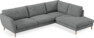 Madison Lux - 3-sits soffa med divan höger - Vit