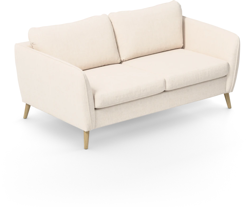 County - 2-sits soffa - Vit