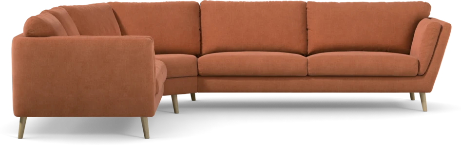Madison Lux - Hörnsoffa 2+3-sits, hörn 2 - Orange