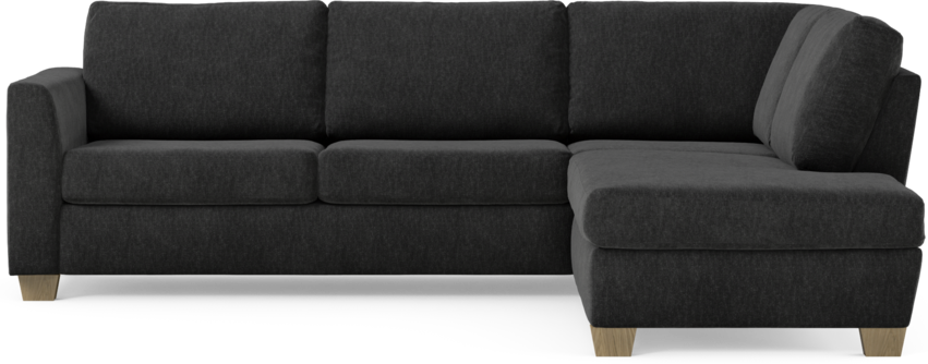 Friday - 2,5-sits soffa med divan höger - Blå