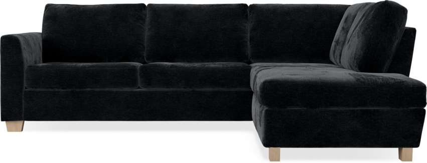 Friday - 2,5-sits soffa med divan höger - Blå
