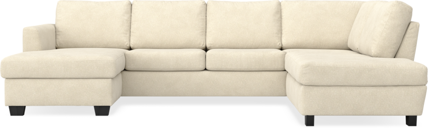 Friday - 3-sits soffa med schäslong vänster och divan höger - Beige