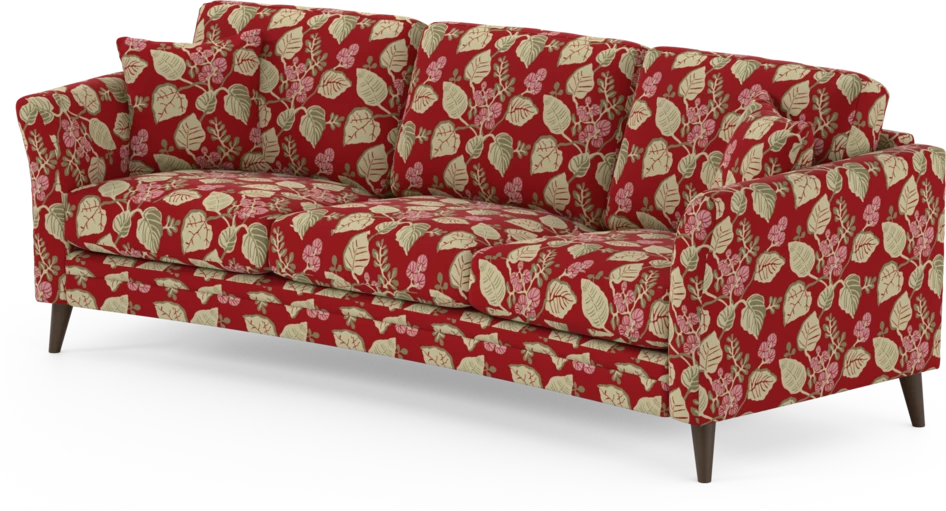 Eden - 3-sits soffa svängd - Flerfärgad