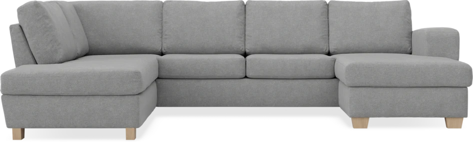 Friday - 3-sits soffa med divan vänster och schäslong höger - Grå
