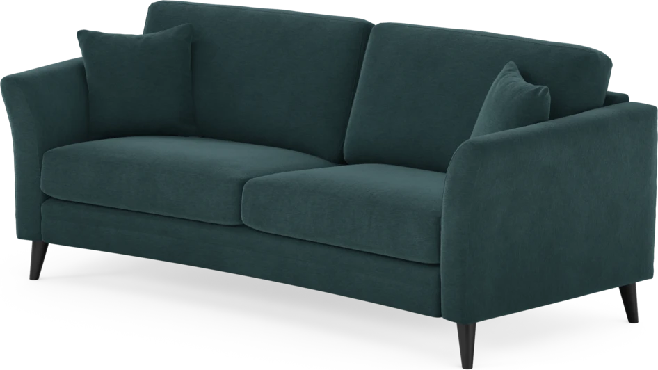 Eden - 2,5-sits soffa svängd - Blå