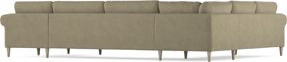 Bridge - Hörnsoffa, 2+3-sits med schäslong höger - Beige