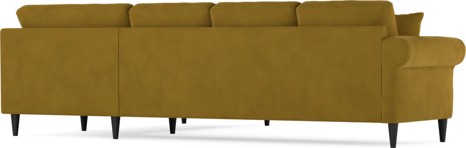 Eden - Hörnsoffa, 3+2-sits - Gul