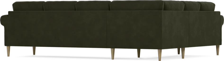 Eden - Hörnsoffa, 2+3-sits - Grön