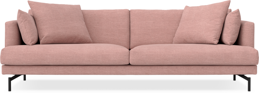 Harper - 4-sits soffa - Rosa