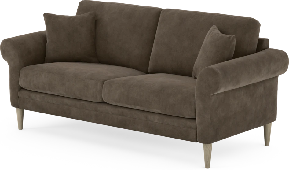 Eden - 2,5-sits soffa - Brun