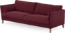 Winston - 4-sits soffa - Röd