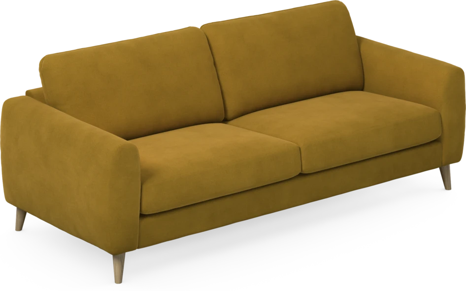 Bridge - 3-sits soffa - Gul