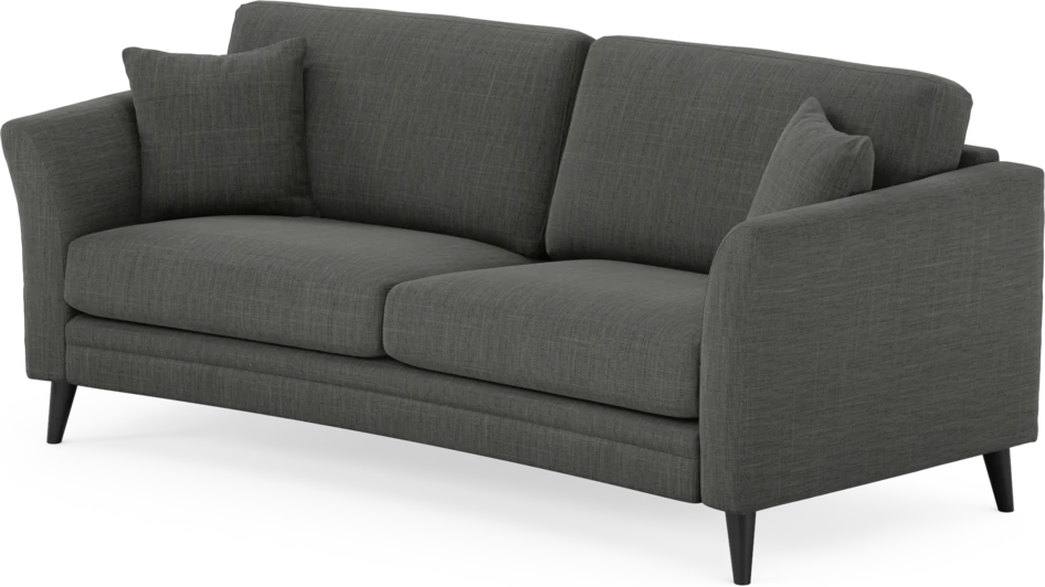 Eden - 2,5-sits soffa svängd - Grå