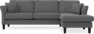 Eden - 2,5-sits soffa med schäslong - Grå
