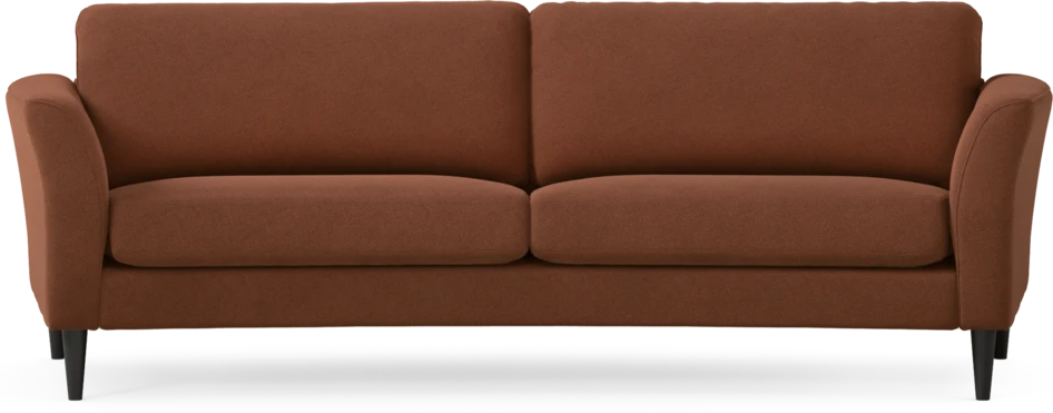 Bridge - 3-sits soffa svängd - Orange