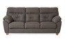 Palermo - 3-sits soffa - Brun