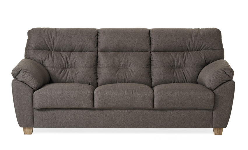 Palermo - 3-sits soffa - Brun