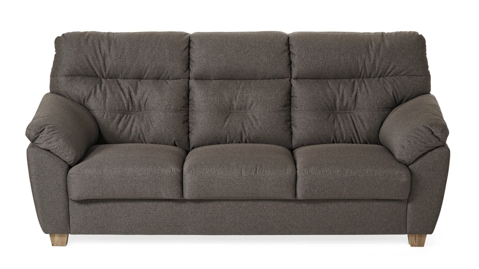 Palermo - 3-sits soffa - Brun
