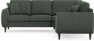 Eden - Hörnsoffa, 2+2-sits - Grön