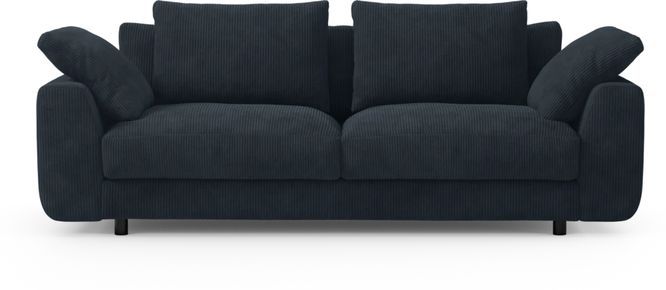 Amie - 3-sits soffa - Blå
