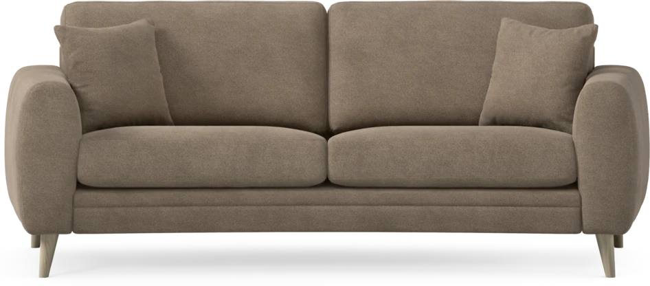 Eden - 2,5-sits soffa svängd - Brun