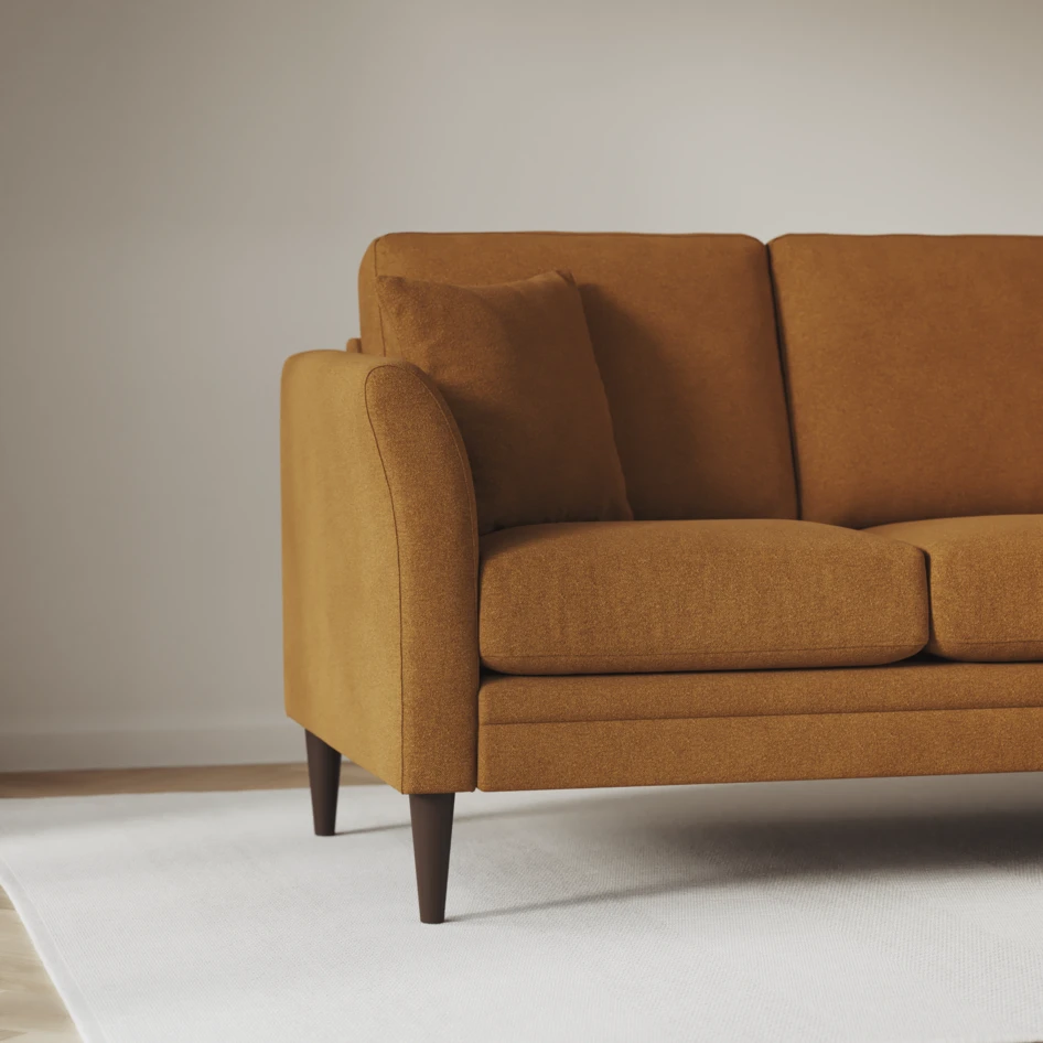 Eden - 2-sits soffa - Gul