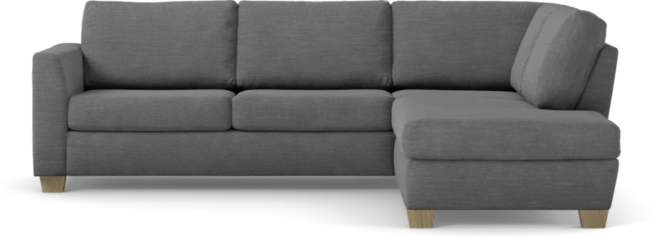 Friday - 2,5-sits soffa med divan höger - Grå