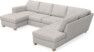 Friday - 3-sits soffa med schäslong vänster och divan höger - Grå