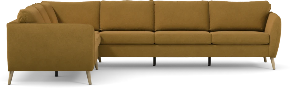 County - Hörnsoffa, 2+3-sits - Gul