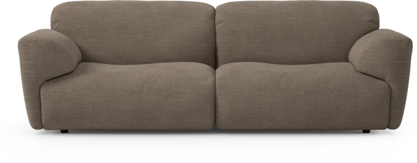 Bobby - 4-sits soffa - Brun