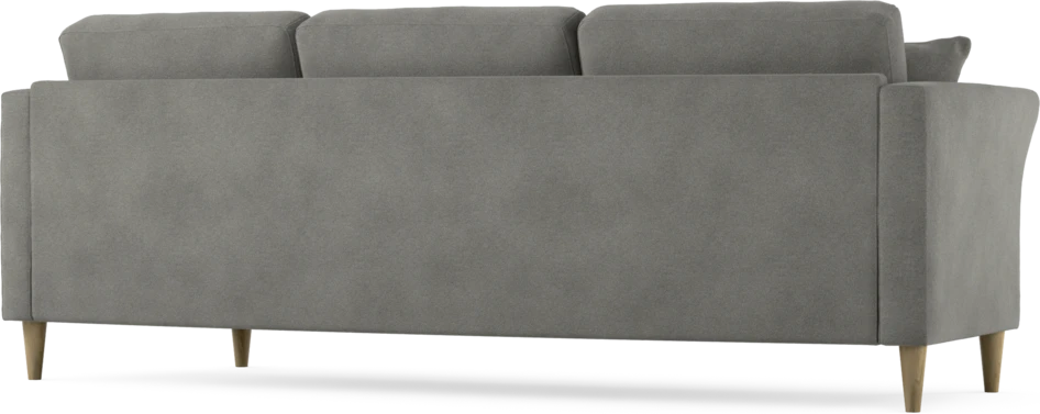Eden - 3-sits soffa svängd - Grå