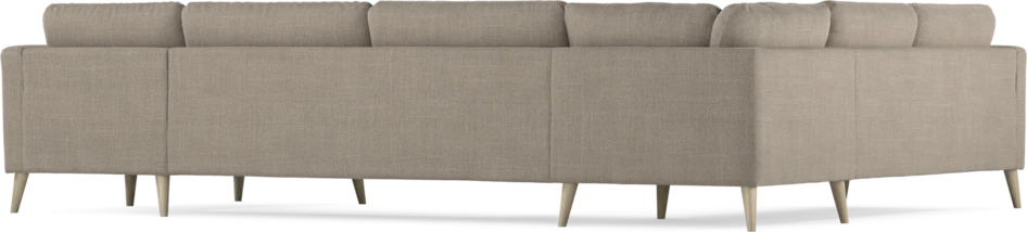 Bridge - Hörnsoffa, 2+3-sits med schäslong höger - Beige