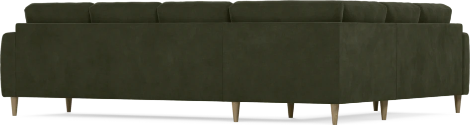 Eden - Hörnsoffa, 2+3-sits - Grön
