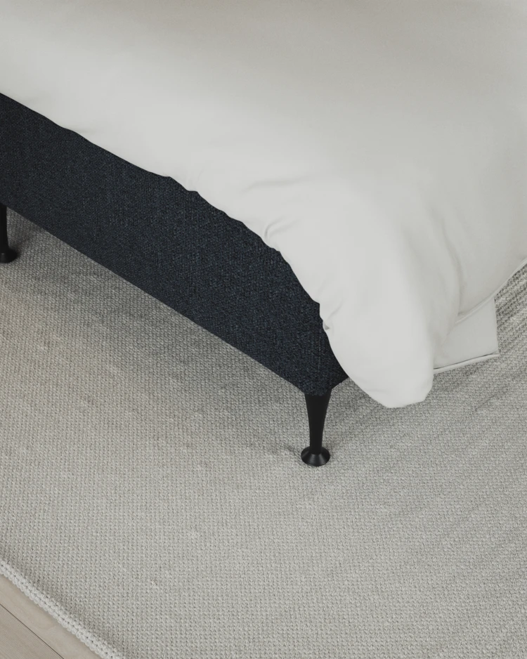Delux Exclusive - Kontinentalsäng, enkelsäng 140 cm med bäddmadrass och sängben - inspiration
