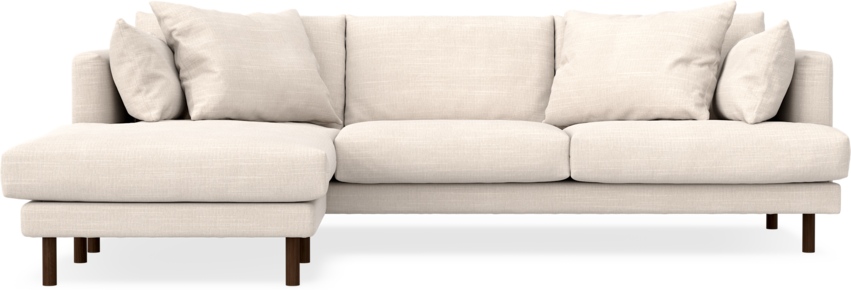 Harper - 4-sits med schäslong vänster - Beige