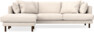 Harper - 4-sits med schäslong vänster - Beige