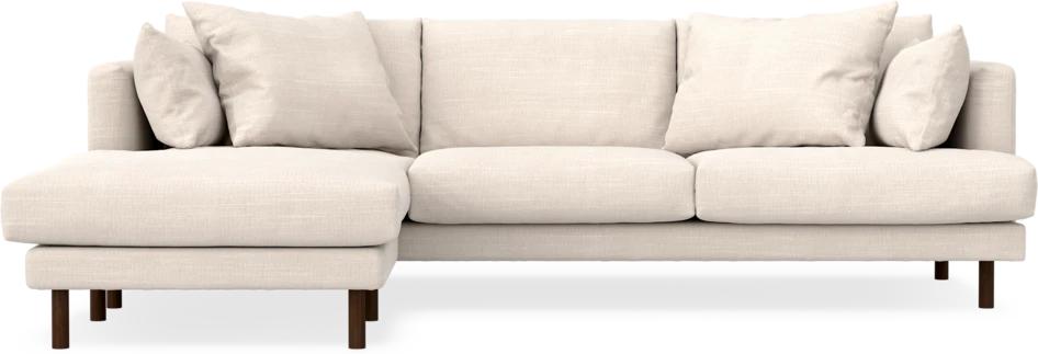 Harper - 4-sits med schäslong vänster - Beige