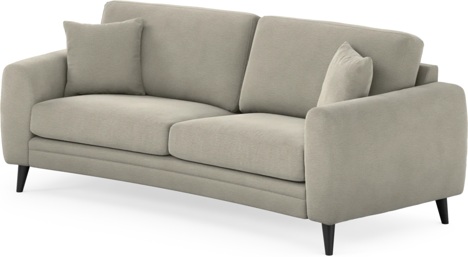 Eden - 2,5-sits soffa svängd - Brun