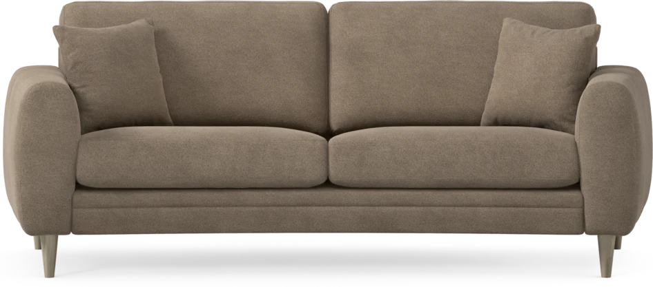 Eden - 2,5-sits soffa svängd - Brun
