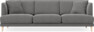 Macy Lux - 3-sits soffa XL - Grå
