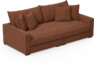 Rossi - 3-sits soffa, hel dyna - Orange