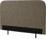 New York slät - Sänggavel, 90-210 cm - Brun