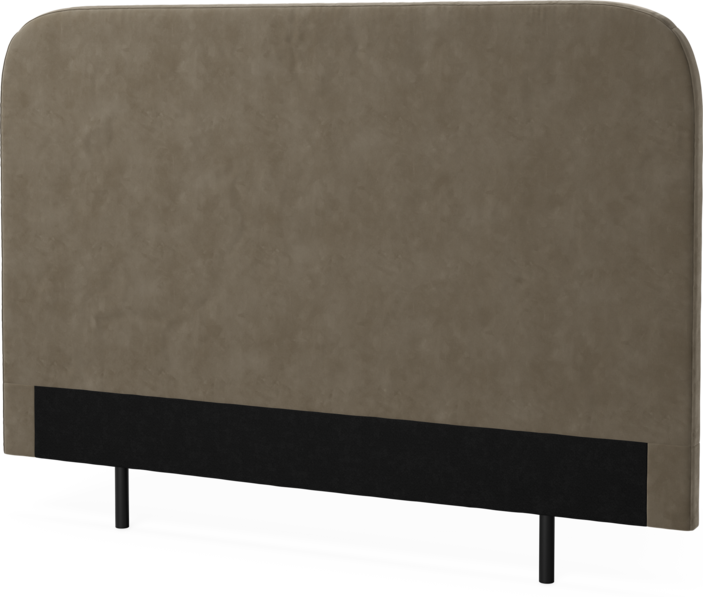 New York slät - Sänggavel, 90-210 cm - Brun