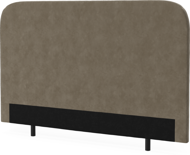 New York slät - Sänggavel, 90-210 cm - Brun