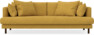 Harper - 3-sits soffa, hel dyna - Gul