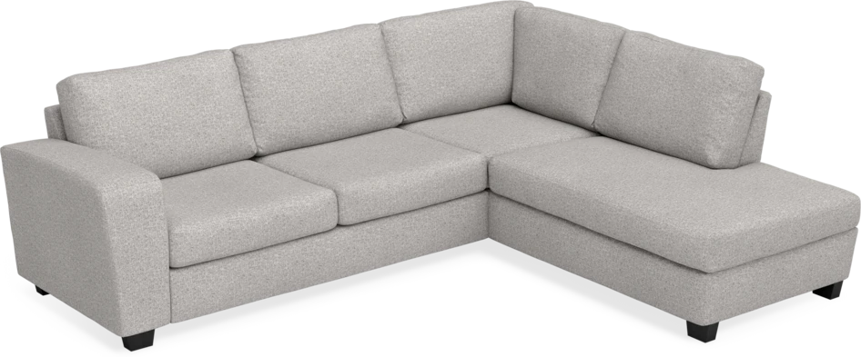Friday - 2,5-sits soffa med divan höger - Vit
