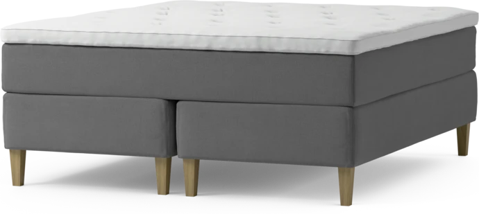 Delux Dream, Kontinentalsäng, dubbelsäng med bäddmadrass och sängben